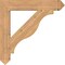 Ekena Millwork Funston Arts & Crafts Smooth Bracket, Western Red Cedar, 5 1/2"W x 36"D x 36"H BKT06X36X36FST03SWR - alternate 2